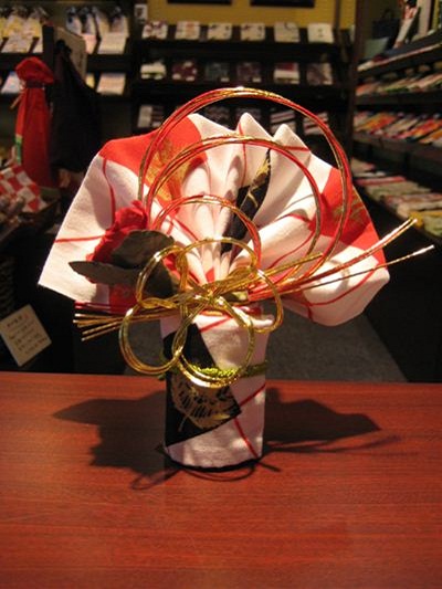 手ぬぐい「四方紅松竹梅」