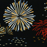 手ぬぐい「新 隅田川の花火」